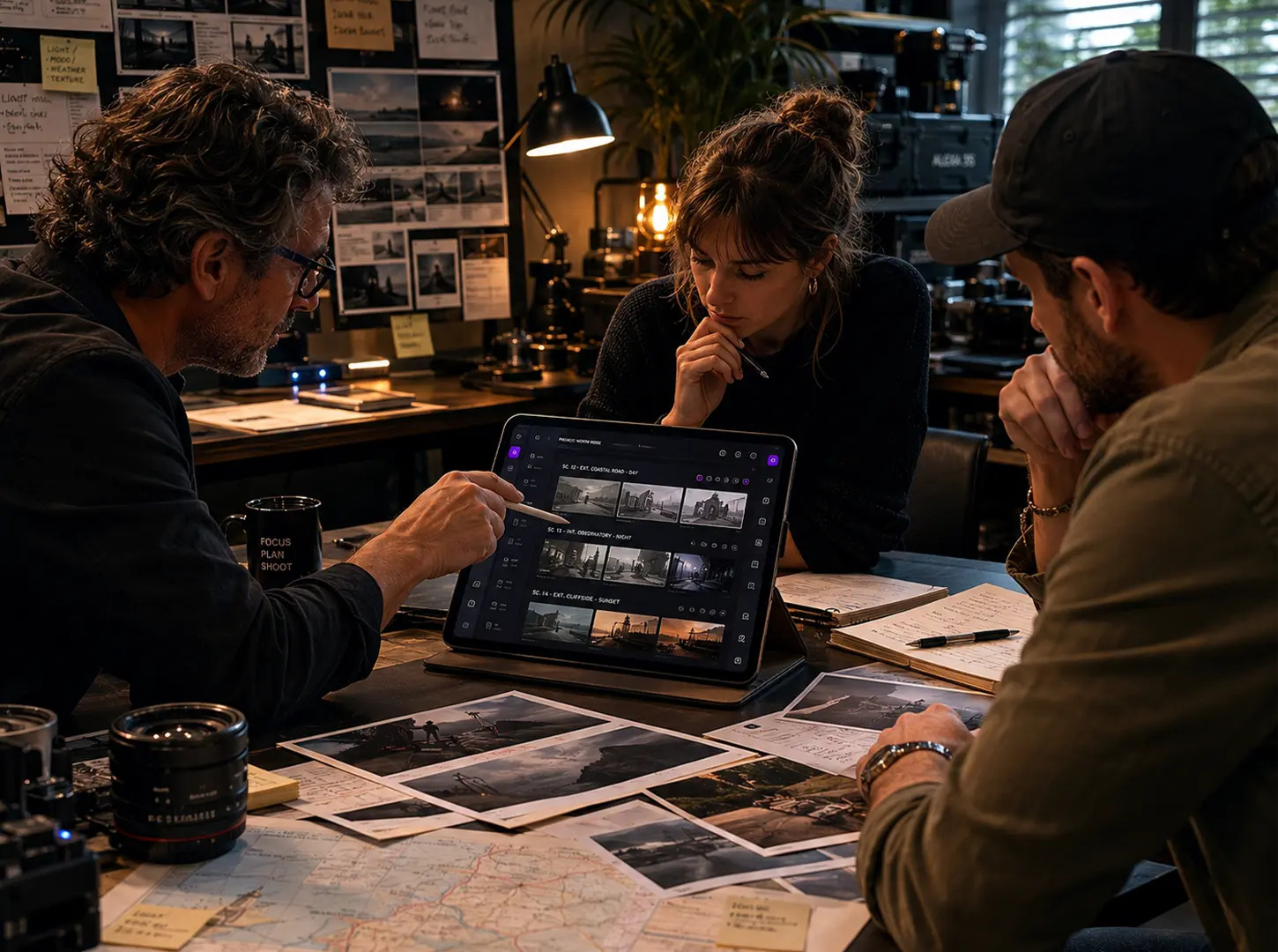 Connected storyboarding system